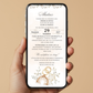 Invitatie Botez Sweet Dreams, Format Digital-BalloonEvents.ro