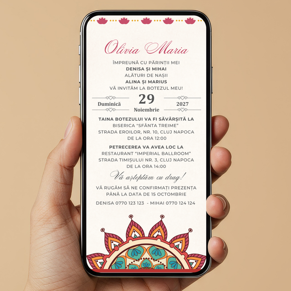 invitatie