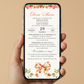Invitatie Botez Sweet Strawberry, Format Digital-BalloonEvents.ro