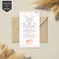Invitatie Botez Twinkle Baby Girl, Format Digital-BalloonEvents.ro