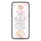 Invitatie Botez Unicorn Balloon, Format Digital-BalloonEvents.ro
