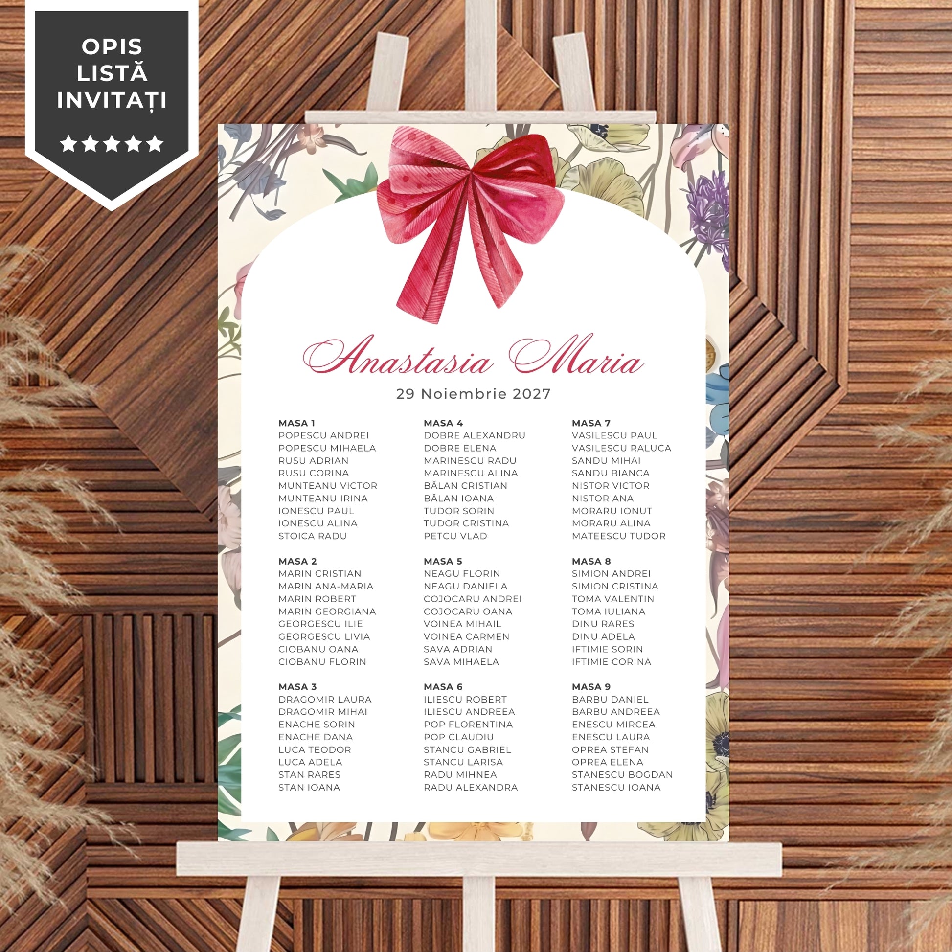 Invitatie Botez Velvet, Format Digital-BalloonEvents.ro