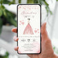 Invitatie Majorat Princess, Format Digital