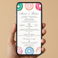 Invitatie Nunta Donuts Fun, Format Digital