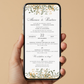 Invitatie Cununie Civila Gold Moments, Format Digital