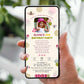Invitatie Taierea Motului - Turta, Sweetie Butterfly, Format Digital