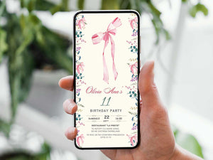 Invitatie Zi De Nastere Fundita, Format Digital