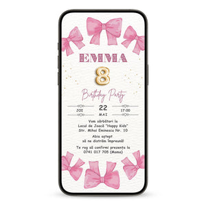 Invitatie Zi De Nastere Grace, Format Digital