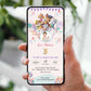 Invitatie Zi De Nastere Patrula Catelusilor Fetita, Format Digital