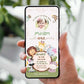 Invitatie Zi De Nastere Safari Girl, Format Digital