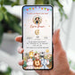 Invitatie Zi De Nastere Safari Ii, Format Digital
