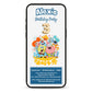 Invitatie Zi De Nastere SpongeBob, Format Digital-BalloonEvents.ro
