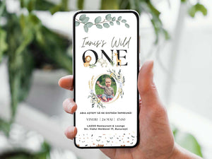 Invitatie Zi de Nastere Jungle, Format Digital