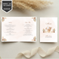 Invitatie Botez Boho, Format Digital