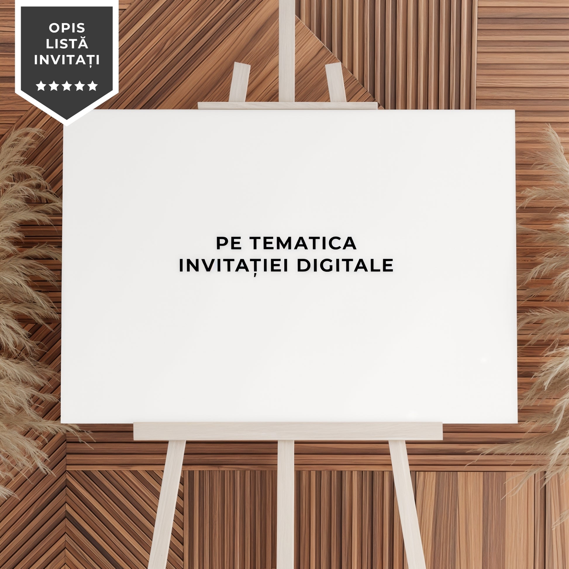 Lista Invitati (+1 copie rezerva) - Opis-BalloonEvents.ro