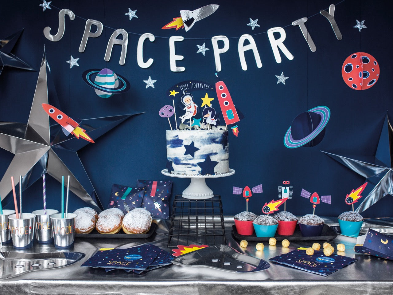 Set 6 Pahare Space Party, 200Ml