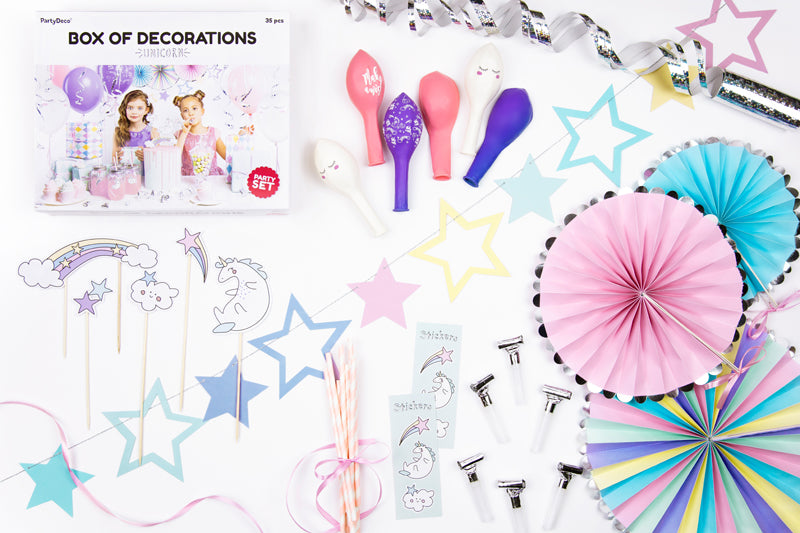 Set De Decoratiuni Pentru Petreceri - Unicorn