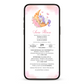 Invitatie Botez Unicorn, Format Digital-BalloonEvents.ro