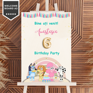 Welcome Board, Fisier Digital .Pdf-BalloonEvents.ro