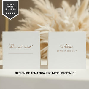 Place Card (print - minim 30 buc)