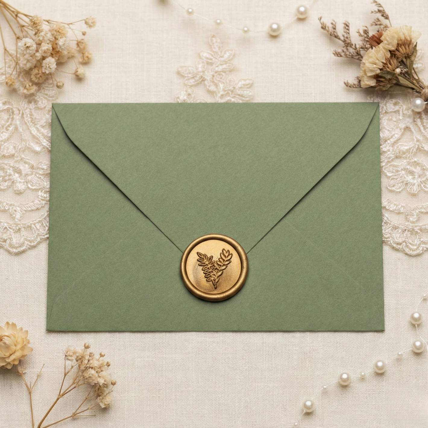 Set 10 Buc. Sigilii Ceara Bronz Auriu