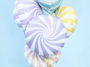 Balon Din Folie Candy, 35Cm, Mov Deschis