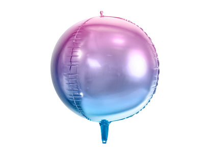 Balon Din Folie Orbz, Violet Si Albastru, 35Cm